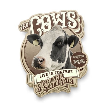 Live in Concert: The Cows Sticker