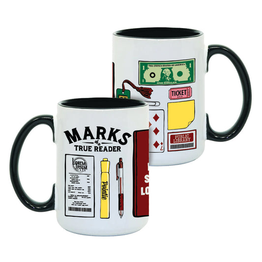 Marks of a True Reader Mug