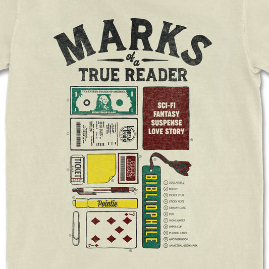Marks of a True Reader Tee