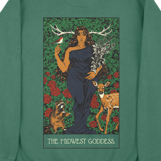 Midwest Goddess Crewneck Sweatshirt