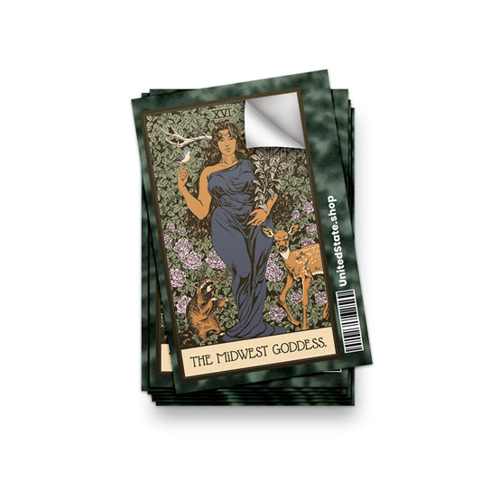 Midwest Goddess Sticker