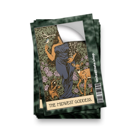 Midwest Goddess Sticker
