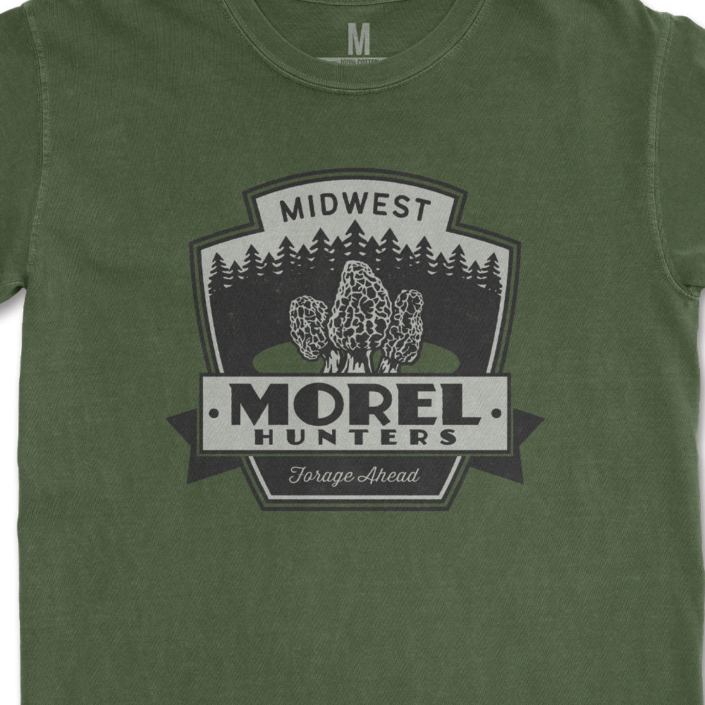 Midwest Morel Hunters Tee - United State of Indiana