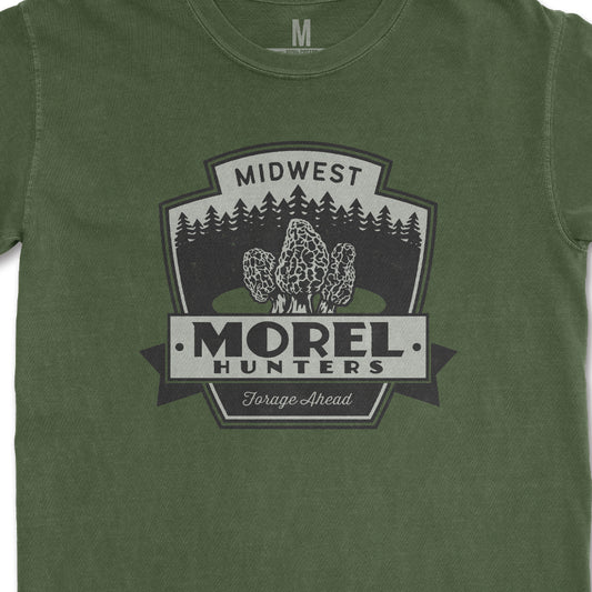 Midwest Morel Hunters Tee - United State of Indiana