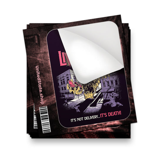 Night of the Living Pizza Sticker