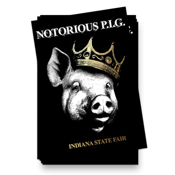 Notorious P.I.G. Postcard