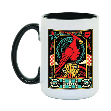 Cardinal Statue Mug