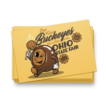 OSF Deep Fried Buckeyes Postcard