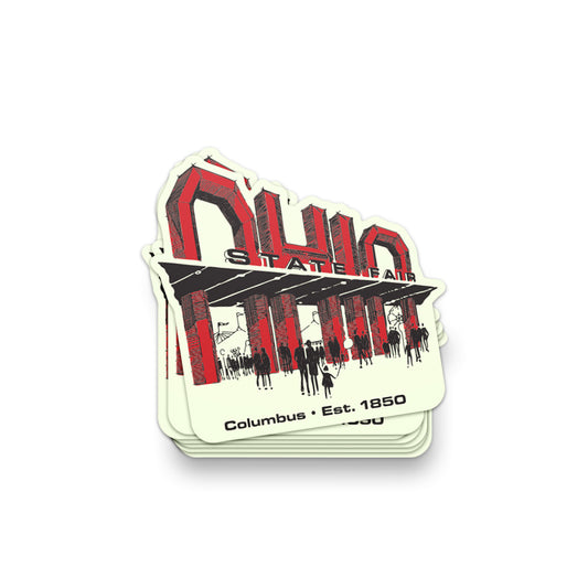 Front Gate Sticker