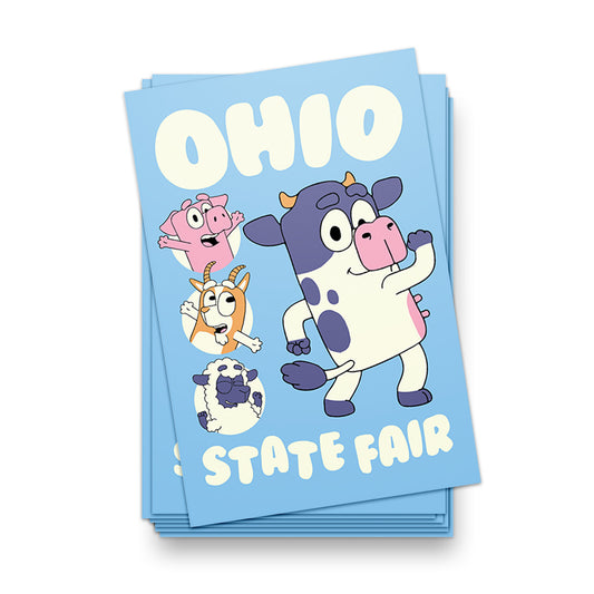 OSF Moo-ey Postcard