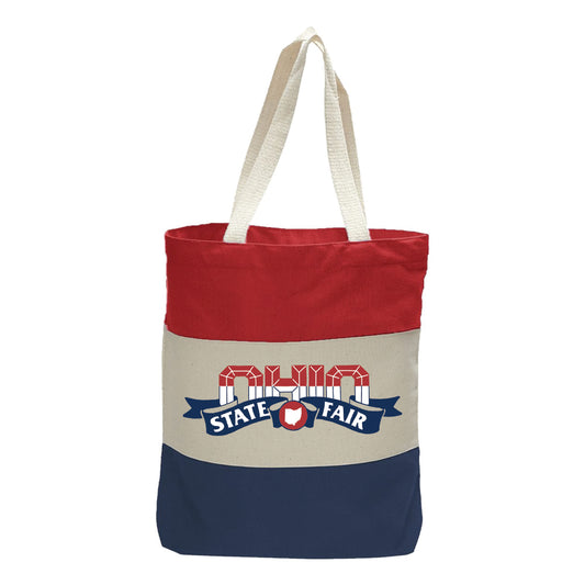 OSF Vintage Logo Tri-Color Tote Bag