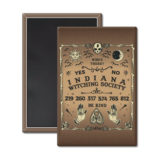 Indiana Witching Society Ouija 2024 Magnet