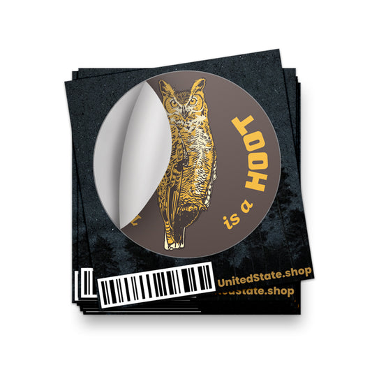 Owls of the Midwest Sticker