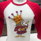 Pizza King Baseball Tee