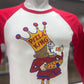 Pizza King Baseball Tee