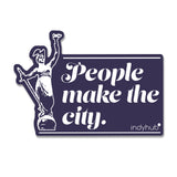 People Make the City Sticker