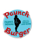 Paunch Burger Sticker