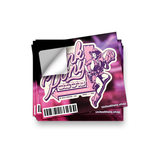 Pink Pony Club Sticker