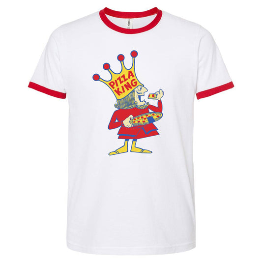 Pizza King Ringer Tee