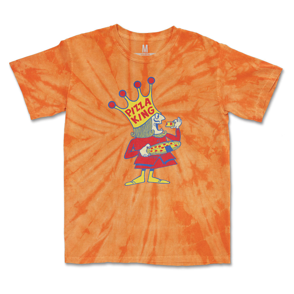 Pizza King Tie Dye Tee – United State of Indiana