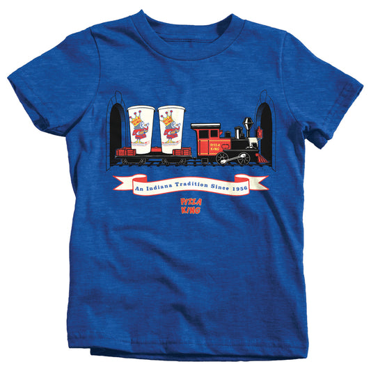 Pizza King Train Youth Tee