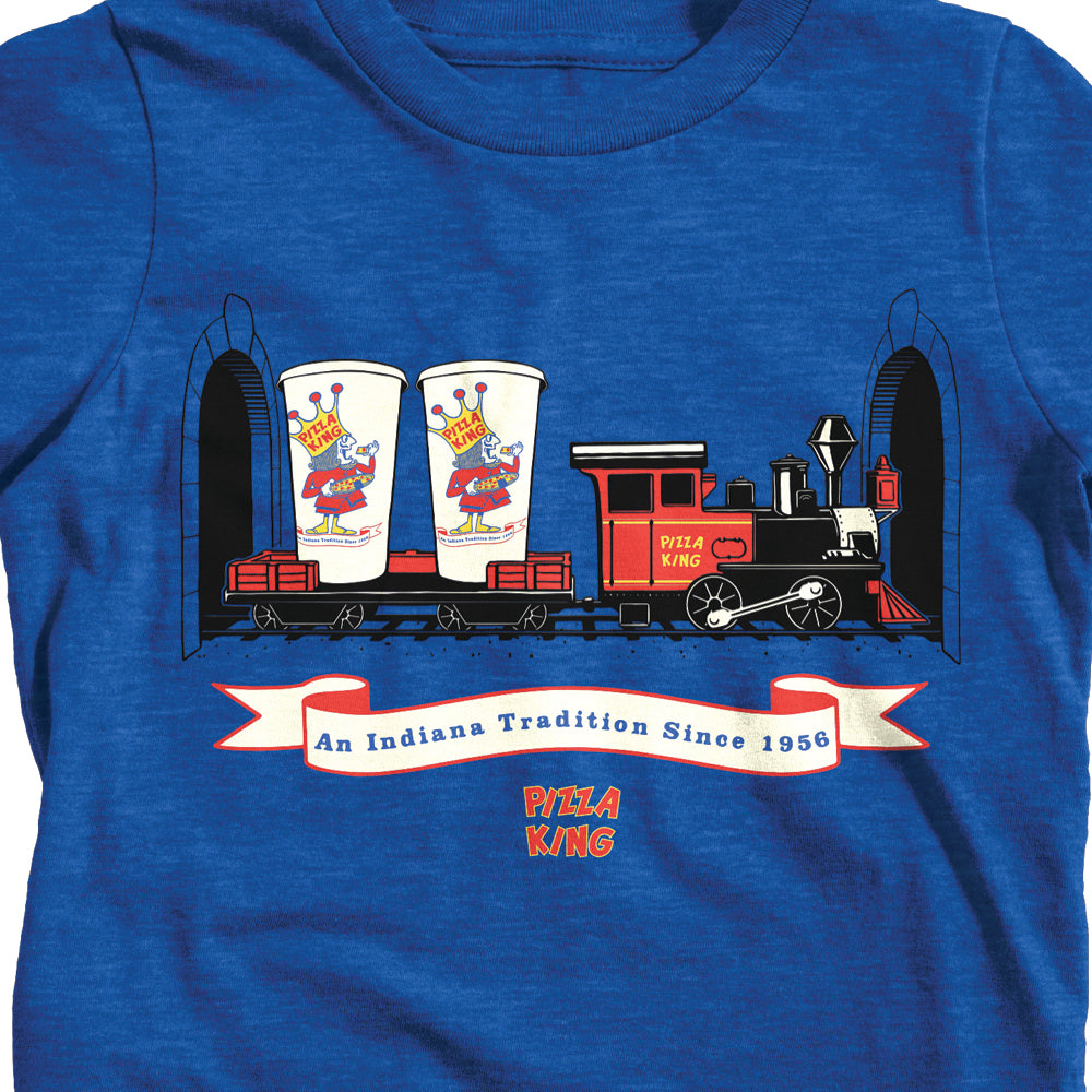 Pizza King Train Tee – United State of Indiana
