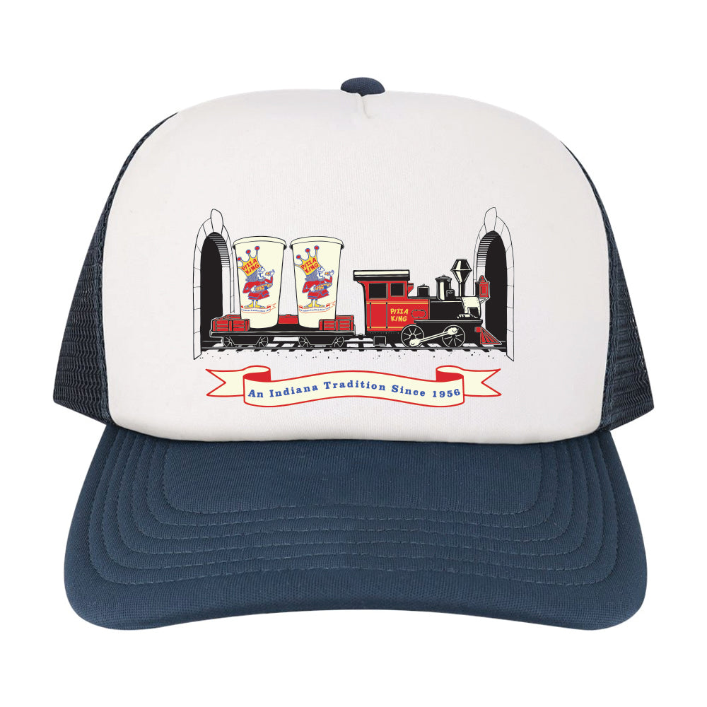 Pizza King Train Laguna Cap - United State of Indiana