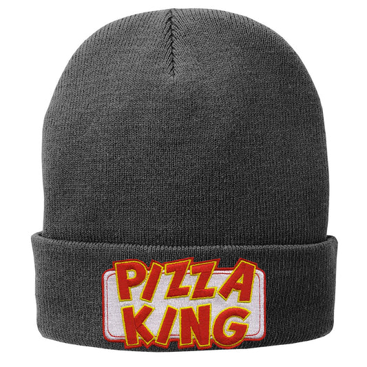 Pizza King Fleece-Lined Beanie