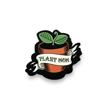 Plant Mom Sticker