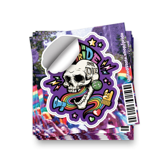 Pride or Die Sticker
