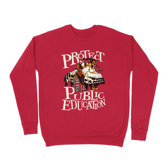 Protect Public Education Crewneck