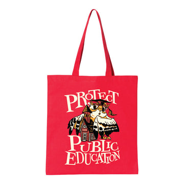 Protect Public Education Tote Bag