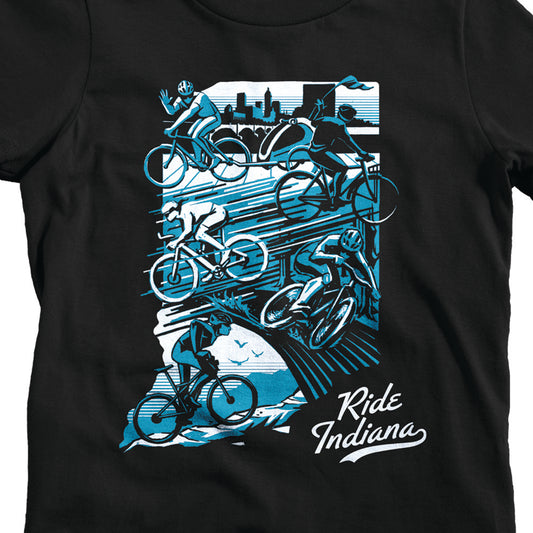 Ride Indiana Your Way Youth Tee