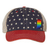 Rainbow State Mesh Trucker Cap