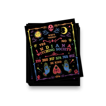 Rainbow Witching Society Sticker