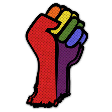 Rainbow Force Sticker ***CLEARANCE***