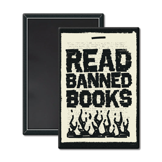 Banned Books Magnet