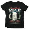 Retro Winners Drink Milk Youth Tee