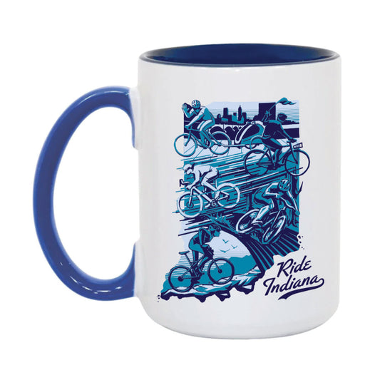 Ride Indiana Your Way Mug