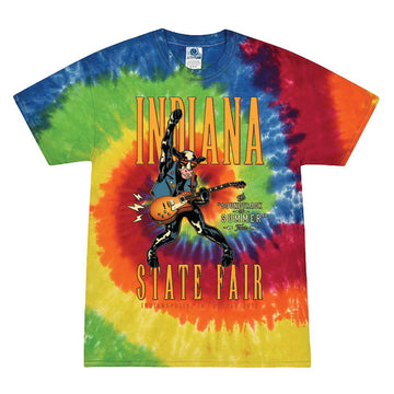 Rock 'n' Roll Cow Tie Dye Tee ***CLEARANCE***
