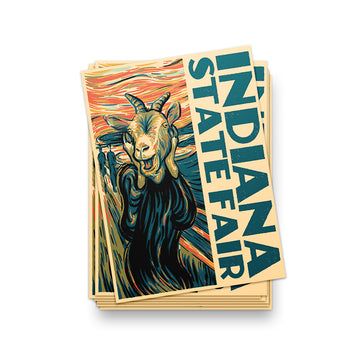 Screaming Goat Sticker