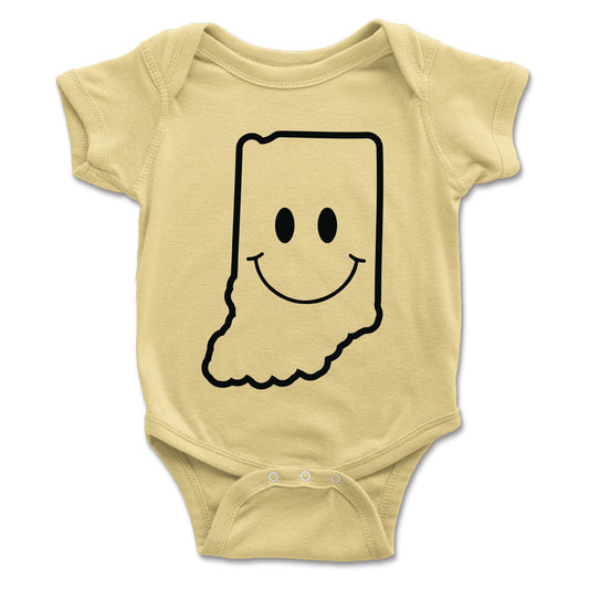 Smiling Indiana Onesie