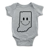 Smiling Indiana Onesie