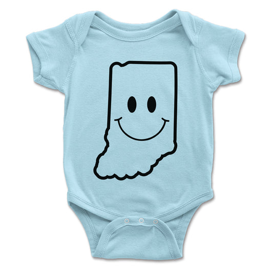 Smiling Indiana Onesie