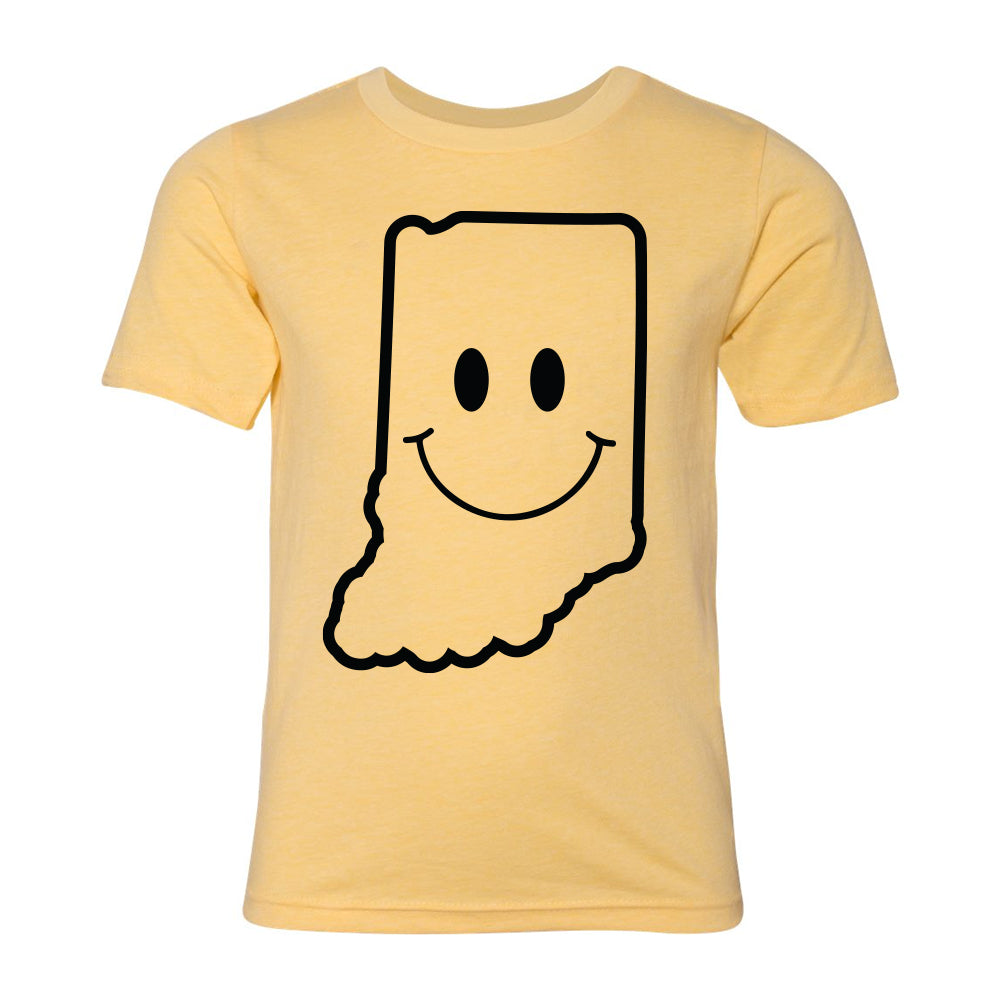 Smiling Indiana Youth Tee