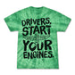 Start Your Engines Tie Dye Tee