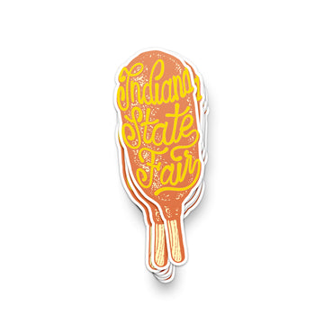 State Fair Corndog Sticker