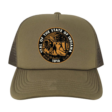 State Seal Laguna Cap - United State of Indiana