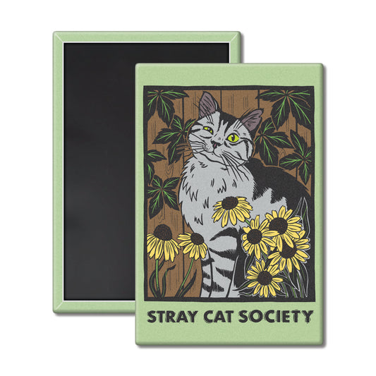 Stray Cat Society Magnet