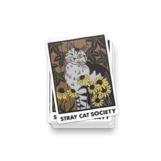 Stray Cat Society Sticker
